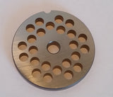 #12 x 5/16" Meat Grinding Plate - Stocker - 1