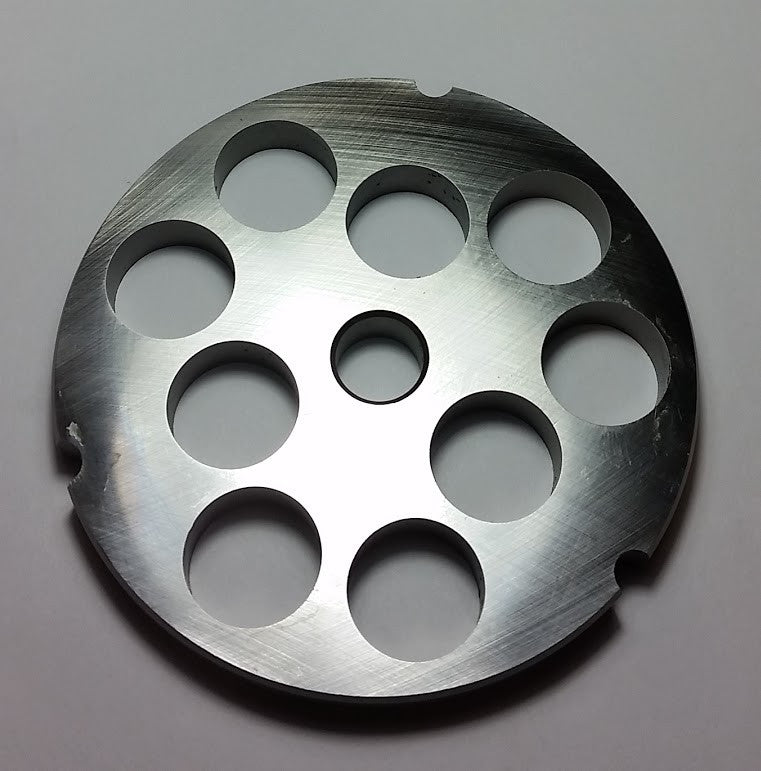 #32 x 3/4" Meat Grinding Plate - L. Stocker and Sons