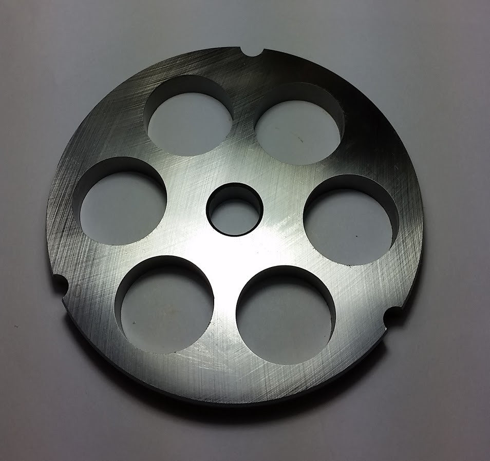 #32 x 1" Meat Grinding Plate - L. Stocker and Sons