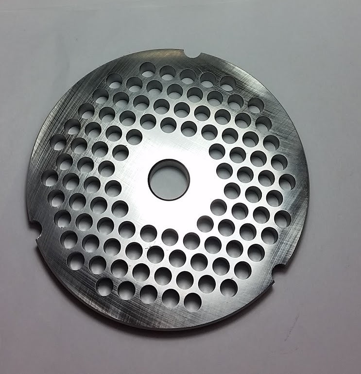 #32 x 1/4" Meat Grinding Plate - L. Stocker and Sons