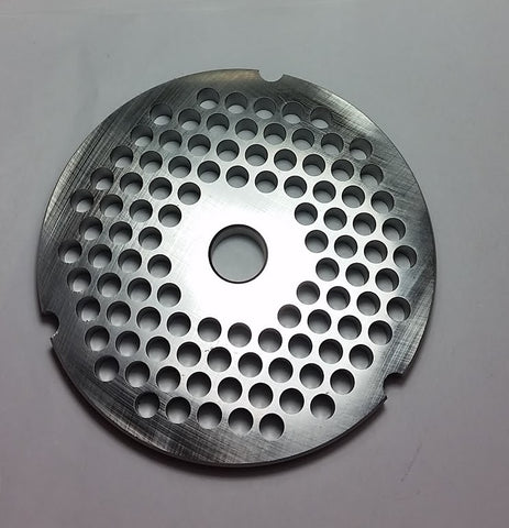 #32 x 1/4" Meat Grinding Plate - L. Stocker and Sons