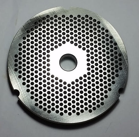 #32 x 1/8" Meat Grinding Plate - L. Stocker and Sons