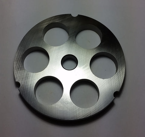 #32 x 1" Meat Grinding Plate - L. Stocker and Sons