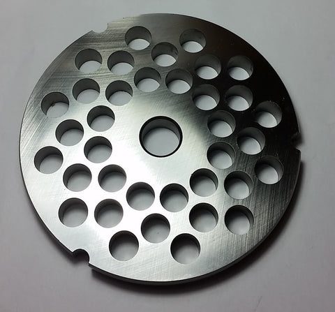 #32 x 3/8" Meat Grinding Plate - L. Stocker and Sons